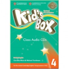 Kid's Box Updated Second Edition 4 Class Audio CDs