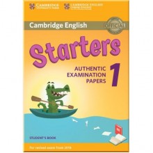 Cambridge English Starters 1 for Revised Exam from 2018 Student's Book