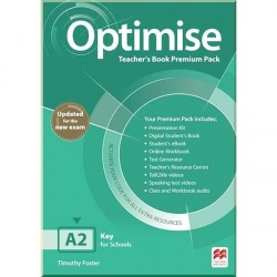 Optimise A2 Teacher's Book Premium Pack (Updated for the New Exam)