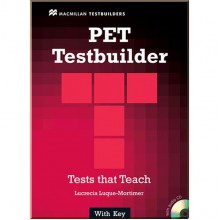 PET Testbuilder with key and Audio CD