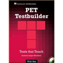 PET Testbuilder with key and Audio CD