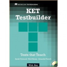 KET Testbuilder with key and Audio CDs