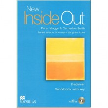 New Inside Out Beginner Workbook with key and Audio CD
