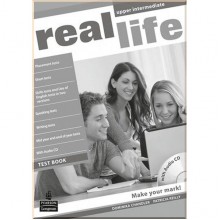 Real Life Up-Intermediate Test Book with CD