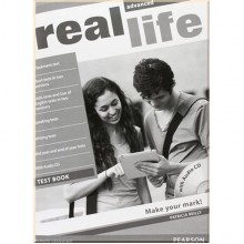 Real Life Advanced Test Book with CD