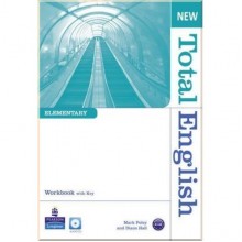 New Total English Elementary Workbook with CD and key
