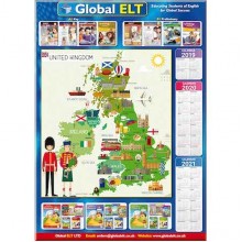 UK Map Poster