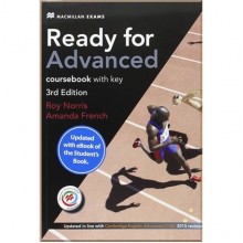 Ready for Advanced 3rd Edition Coursebook with key and eBook Pack