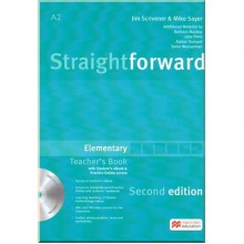 Straightforward Second Edition Elementary Teacher's Book with Student's eBook and Practice Online Access