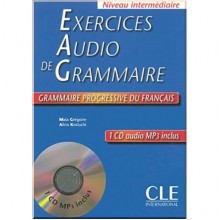 Exercices Audio de Grammaire Progressive du Français Intermédiaire Livre avec CD audio