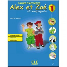 Alex et Zoé Nouvelle Édition 1 Cahier d'activités avec DELF Prim CD audio