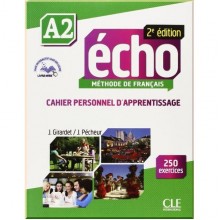 Écho 2e Édition A2 Cahier personnel d'apprentissage avec CD audio et Livre-web