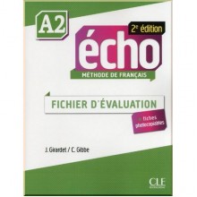 Écho 2e Édition A2 Fichier d'évaluation