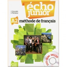 Écho Junior A2 Méthode de Français — Livre de l'élève avec DVD-ROM