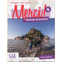 Merci! 4 Méthode de Français — Livre de l'élève avec DVD-ROM
