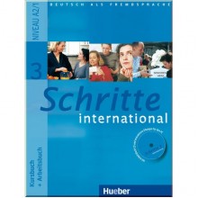 Schritte international 3 Kursbuch + Arbeitsbuch mit Audio-CD zum Arbeitsbuch und interaktiven Übungen