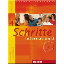 Schritte international 4 Kursbuch + Arbeitsbuch mit Audio-CD zum Arbeitsbuch und interaktiven Übungen