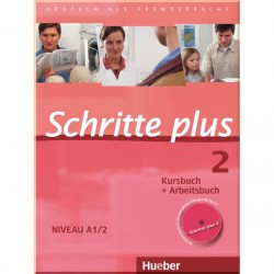 Schritte plus 2 Kursbuch + Arbeitsbuch mit Audio-CD zum Arbeitsbuch und interaktiven Übungen