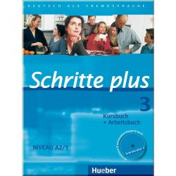 Schritte plus 3 Kursbuch + Arbeitsbuch mit Audio-CD zum Arbeitsbuch und interaktiven Übungen