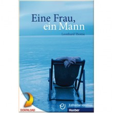 Eine Frau, ein Mann mit Audio-D