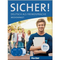 Sicher! B1+ Medienpaket (2 Audio-CDs und DVD zum Kursbuch)