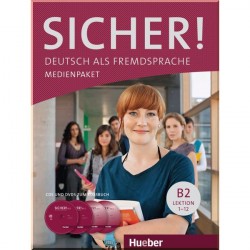 Sicher! B2 Medienpaket (2 Audio-CDs und 2 DVDs zum Kursbuch) Lektion 1-12