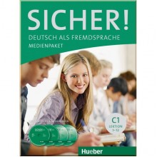 Sicher! C1 Medienpaket (2 Audio-CDs und 2 DVDs zum Kursbuch) Lektion 1-12