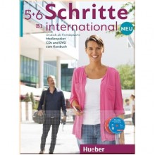 Schritte international Neu Medienpaket zu Band 5 und 6 (5 Audio-CDs und 1 DVD zum Kursbuch)