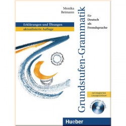 Grundstufen-Grammatik für Deutsch als Fremdsprache mit integriertem Lösungsschlüssel und CD-ROM mit interaktiven Übungen