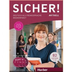 Sicher! Aktuell B2 Medienpaket (2 Audio-CDs und 2 DVDs zum Kursbuch) Lektion 1-12