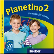Planetino 2 — 3 Audio-CDs zum Kursbuch
