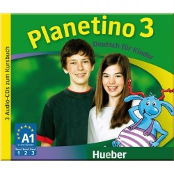Planetino 3 — 3 Audio-CDs zum Kursbuch