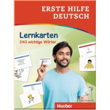 Erste Hilfe Deutsch: Lernkarten — 240 wichtige Wörter