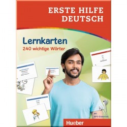 Erste Hilfe Deutsch: Lernkarten — 240 wichtige Wörter
