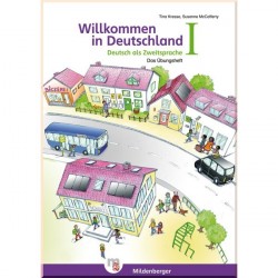 Willkommen in Deutschland – Deutsch als Zweitsprache Übungsheft I mit Stickerbogen und Lösungen
