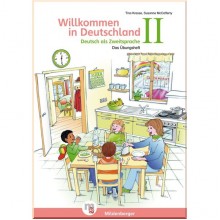 Willkommen in Deutschland – Deutsch als Zweitsprache Übungsheft II mit Stickerbogen und Lösungen