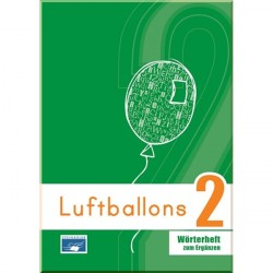 Luftballons 2 Wörterheft