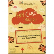 Fun Card English: Adjectives, Comparatives and Superlatives