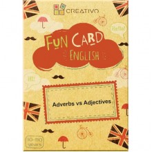 Fun Card English: Adverbs vs Adjectives