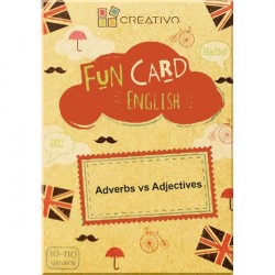 Fun Card English: Adverbs vs Adjectives