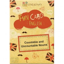 Fun Card English: Countable and Uncountable Nouns