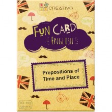 Fun Card English: Prepositions of Time and Place