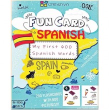 Fun Card Spanish: XXL Spanish My First 600 Words